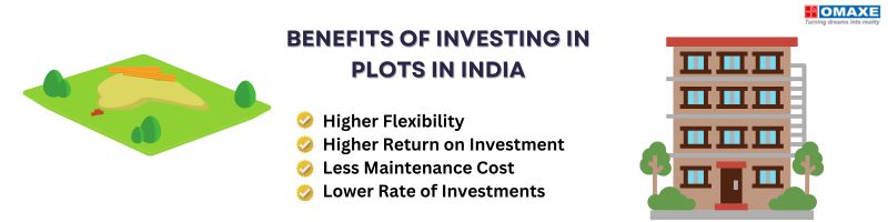 benefits of investing in plots in india