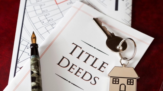 What is title deed of property