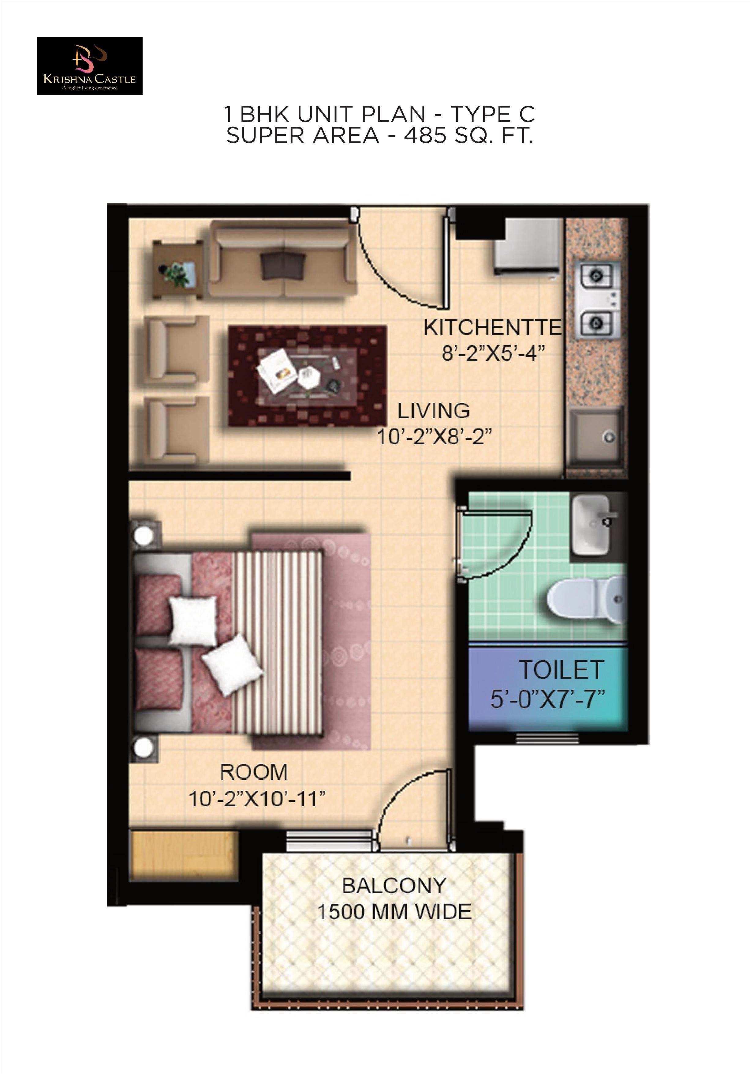 60x40 Ft Apartment 2 Bhk House Furniture Layout Plan Autocad Drawing Vrogue